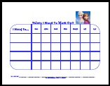 Free Printable Disney Princess Behavior Charts