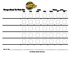 Book Character Behavior Charts, Free Printable Behavior Charts
