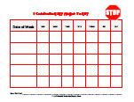 Anger Management Charts For Adults