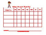 behavior chart