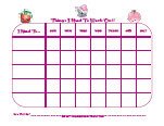 Shopkins Behavior Chart