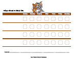 Tom And Jerry Reward Chart