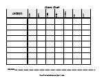 Point System Chart For Behavior