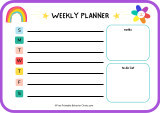 weekly planner