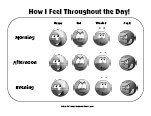 Lego Feelings Chart