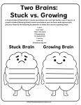 fixed and growth mindset worksheet
