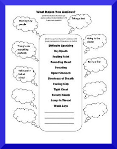 Anxiety Chart Pdf