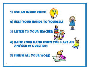 Self Monitoring Behavior Chart Middle School