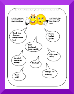 bullying worksheet