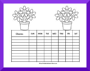 Cat Chore Chart