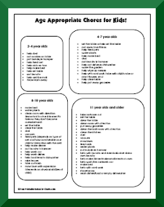 Teaching 2 and 3 Year Olds - Activities for Toddlers and Preschoolers - Need some suggestions for chores?