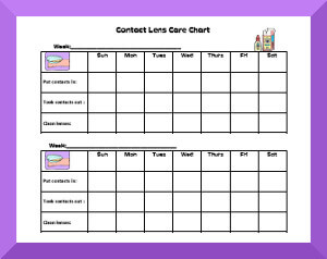 Medicine Chart For Kids