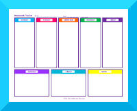 homework tracking chart