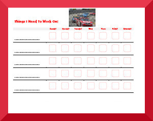 nascar behavior chart