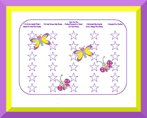 Potty Training Chart Free Printable