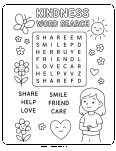 kindness worksheet