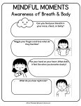 mindfulness worksheet