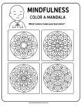 mindfulness worksheet