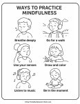mindfulness worksheet