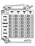 oral hygiene chart