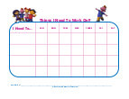 pbs behavior charts