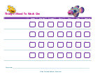 pbs  behavior charts