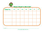 pbs  behavior charts