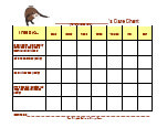 Guinea Pig Chore Chart