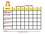 Guinea Pig Chore Chart