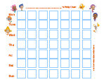 Tinkerbell Potty Training Reward Chart