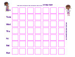 Doc Mcstuffins Sticker Chart
