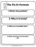 problem-solving worksheet