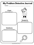 problem-solving worksheet