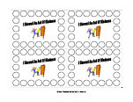 Kids Printable Punch Cards