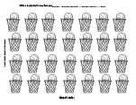 Basketball Behavior Chart