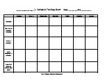 Behavior Tracking Chart Middle School