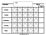 Behavior Charts For Special Education Students