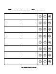 Time On Task Behavior Chart