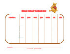 winnie pooh behavior chart